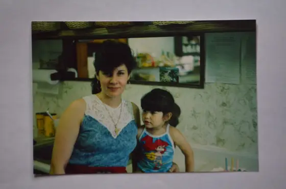 Rosa and her daughter Sonia in 1990